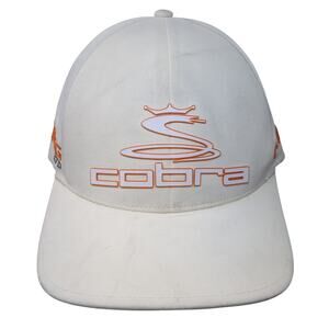 Cobra King LTD Fitted Baseball Cap White Size XL Lightweight Embroidered
